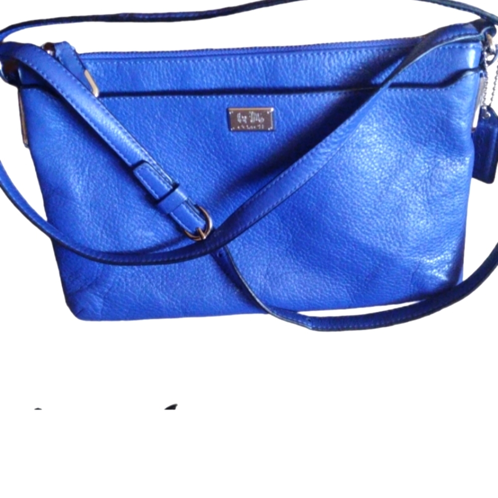 Coach Crossbody, Cerrulean Blue
